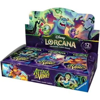 Disney Lorcana: Attack of the Vine! Booster Display