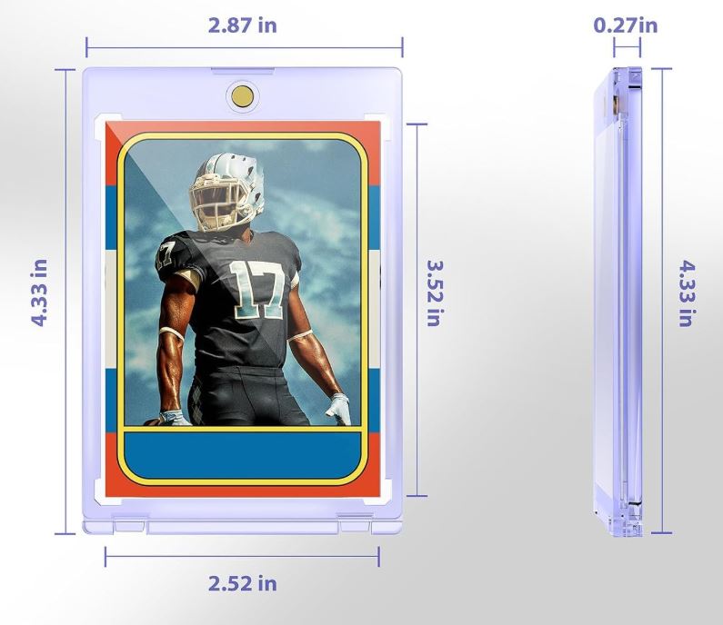 35pt Magnetic One-Touch Card Holder with UV Protection