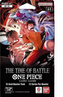One Piece Card Game: The Time of Battle OP-16 Sleeved Booster Pack
