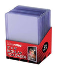 Ultra PRO 3" x 4" Clear Regular Toploaders (25ct)